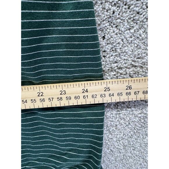 Amen Corner Master's Golf Shirt Men's XXL Green Striped 100% Pima Cotton 60's - Picture 5 of 11